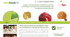 Desktop Screenshot of intrafood.be