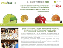 Tablet Screenshot of intrafood.be