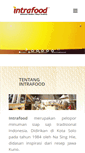 Mobile Screenshot of intrafood.net