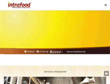 Tablet Screenshot of intrafood.net